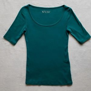 Victoria's Secret blue/green tee shirt size small